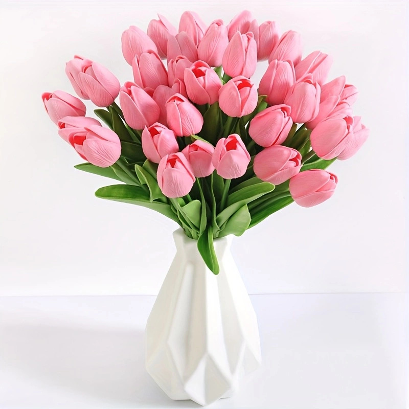 Home-style Hotel Wedding Photography Props Artificial Tulips