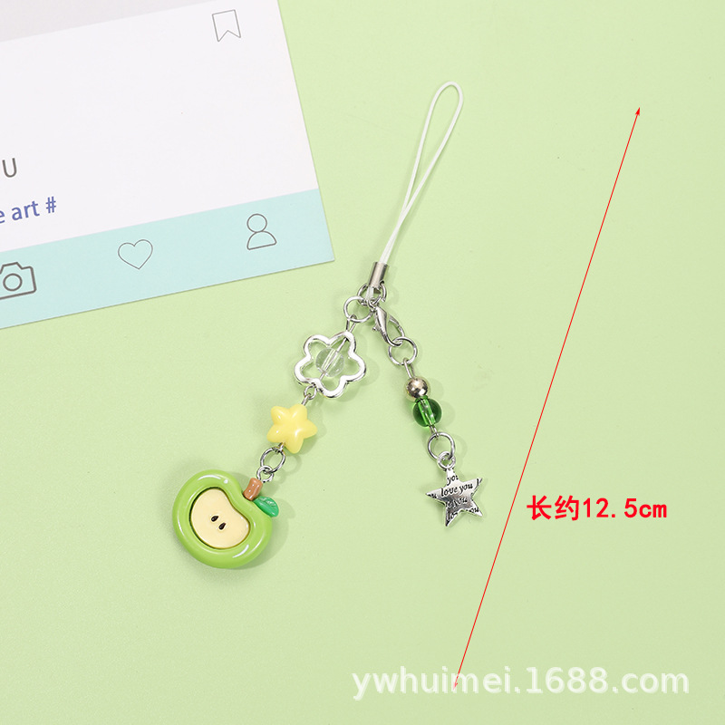 Mobile Phone Earphone Bag Pendant Personality Bag Pendant Keychain 5