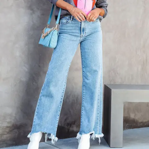 Fashion Casual Tassel Trousers for Women