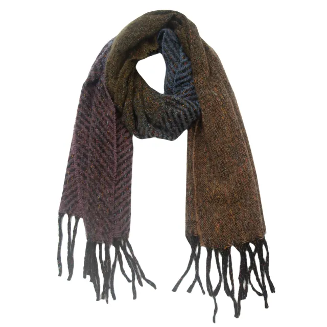 Men Women Gradient Scarf Shawl Blue - Shop at LoveMi