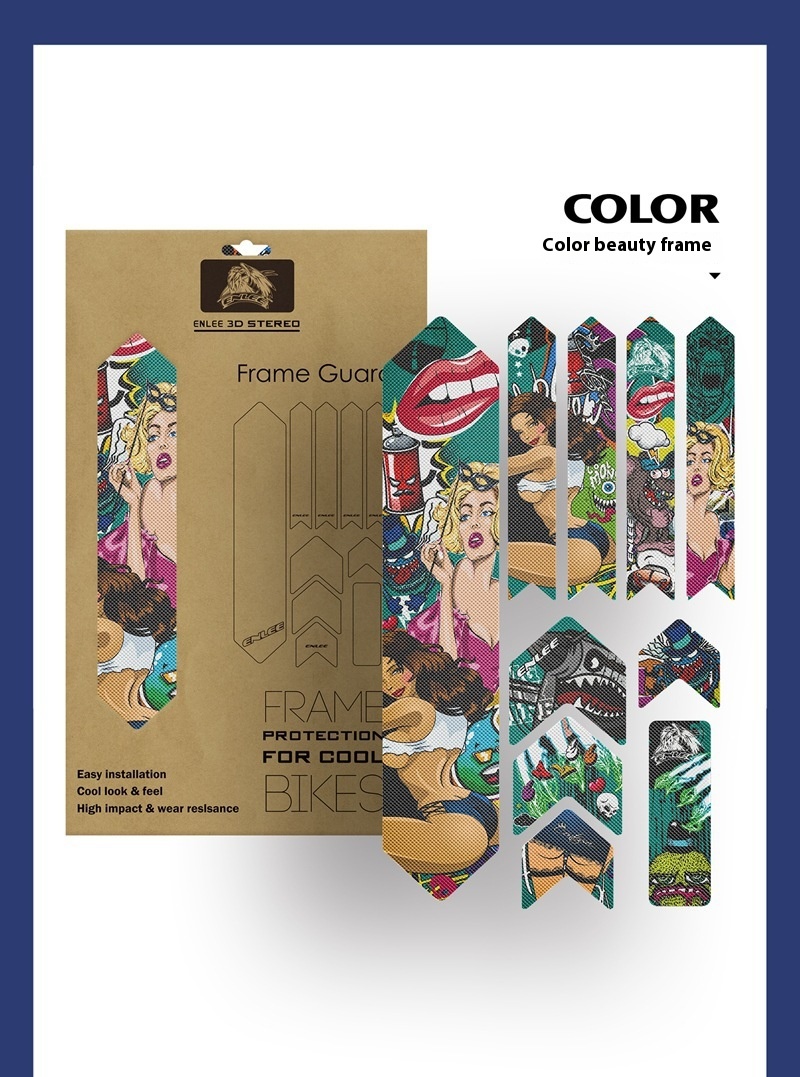 Mountain Bike Scratch-resistant Waterproof Protective Film - Image 5