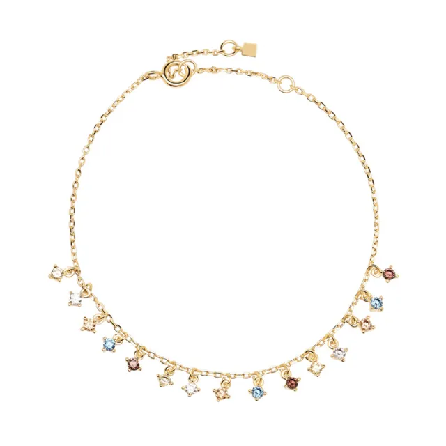 Girls Summer Ins Special interest Design 925 Silver Bracelet Gold - Shop at LoveMi