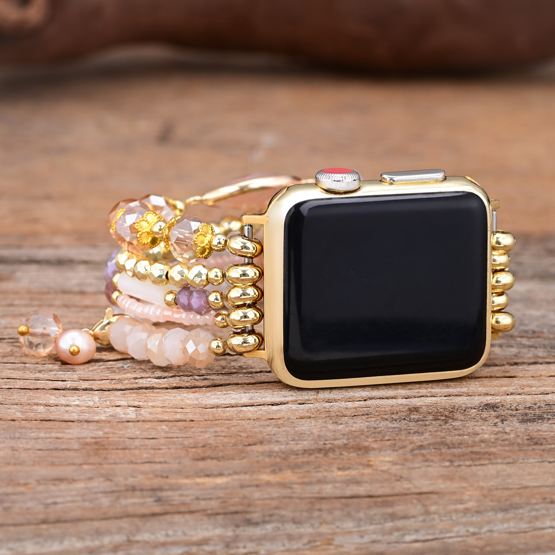 Sunstone Pearl Elastic Rope Watch Strap