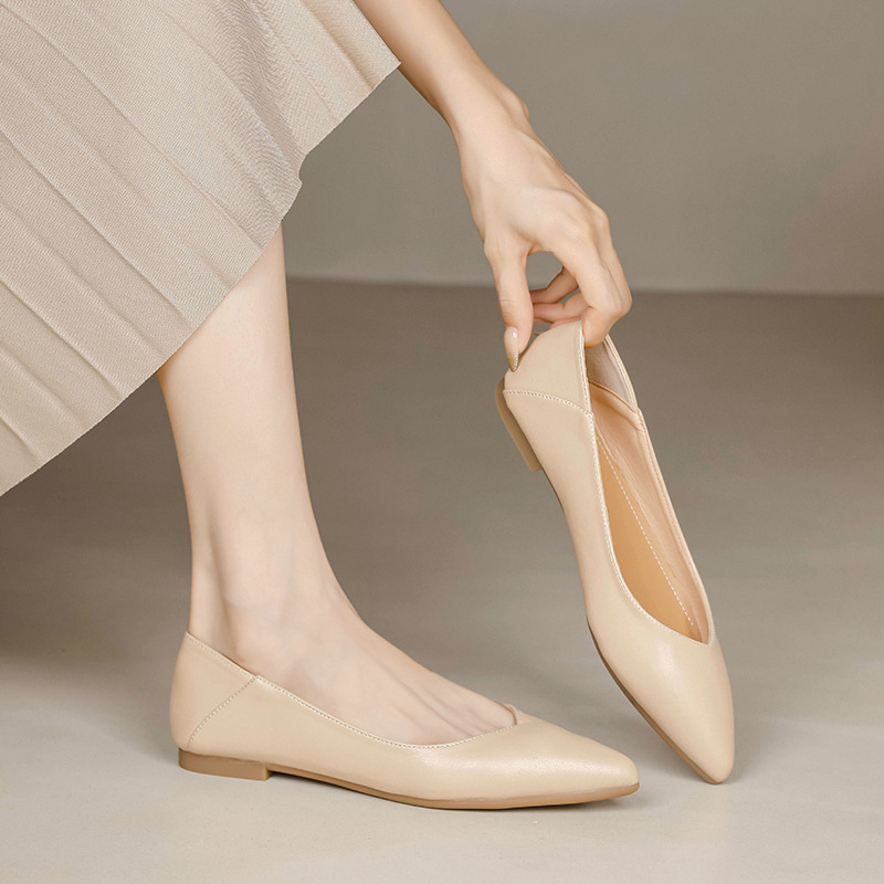 Pointed Toe Slip-On Flats, picture 2 of 6