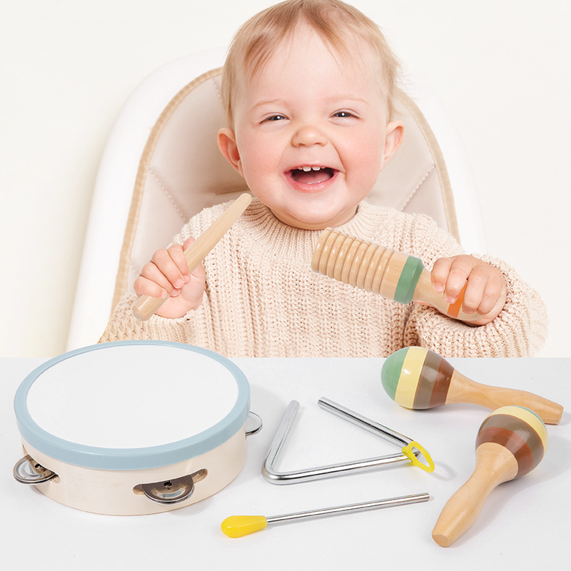 Wooden Educational Percussion Music Set For Toddlers — foto 3