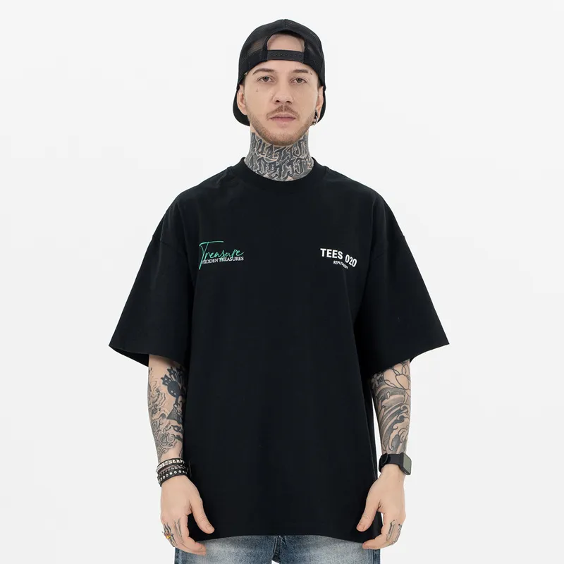 American High Street Basic T-shirt Loose Oversize