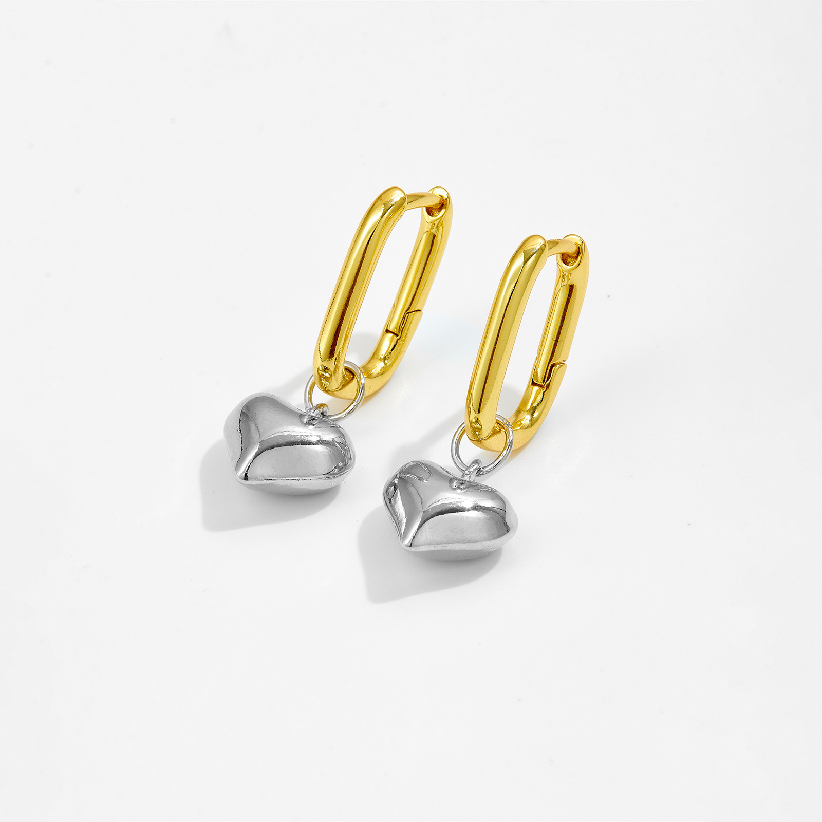 Love Pendant Simple All-match Classic Earrings