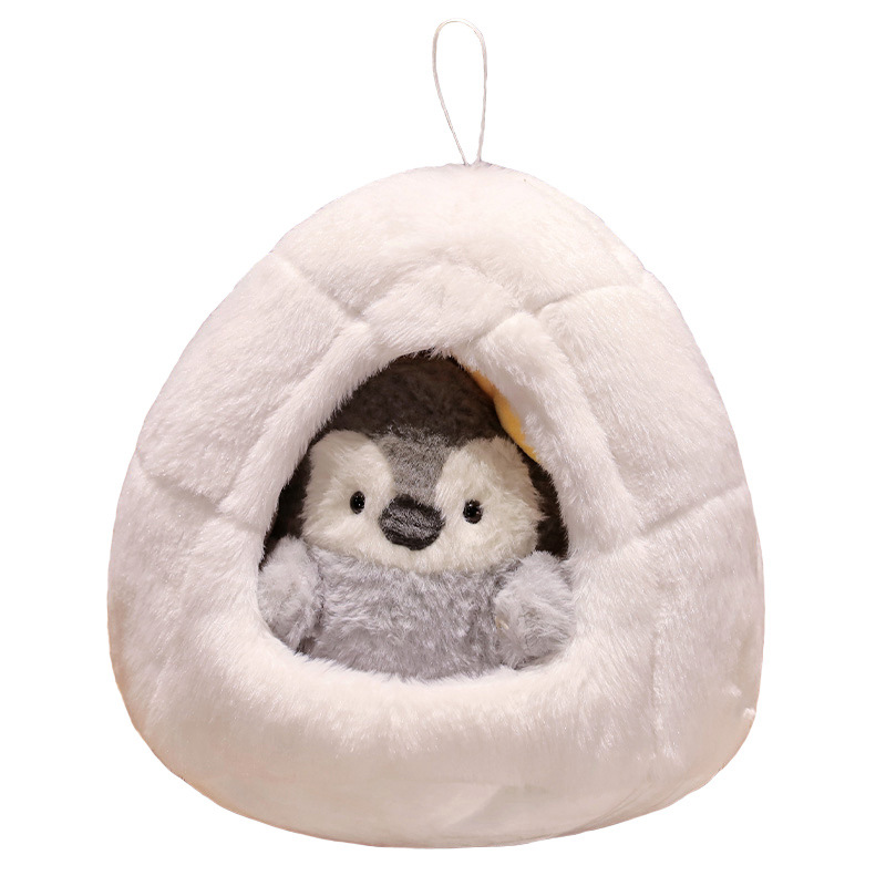 Cute Caveolae Penguin Doll Sleeping Pillow For Girl