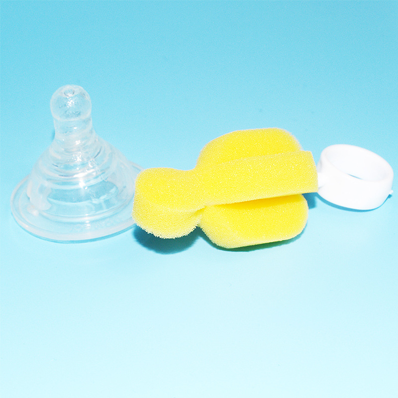 Clean Non Dead Corner Sponge Bottle Brush