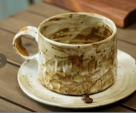 Stoneware Coffee Cup