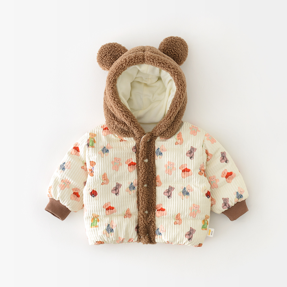 Rice Bear Cotton Padded Coat