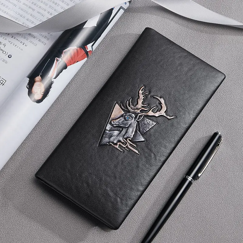 Men's Emperor Paul Long Leather Wallet Gift