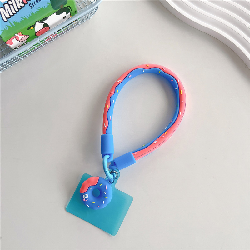 Donut Bracelet Soft Silicone Phone Case Hanging Ornament - Image 9