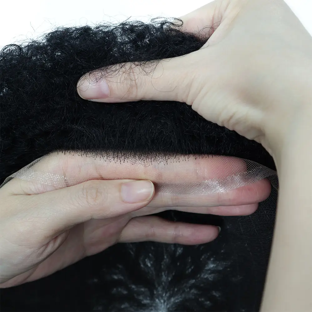 African Lace Men's Human Hair