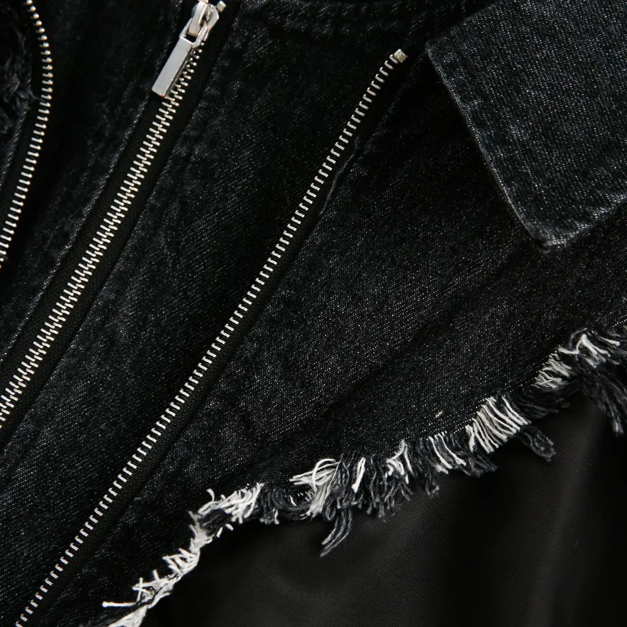 American Retro Washing Heavy Industry Stitching Hooded Jacket Jacket