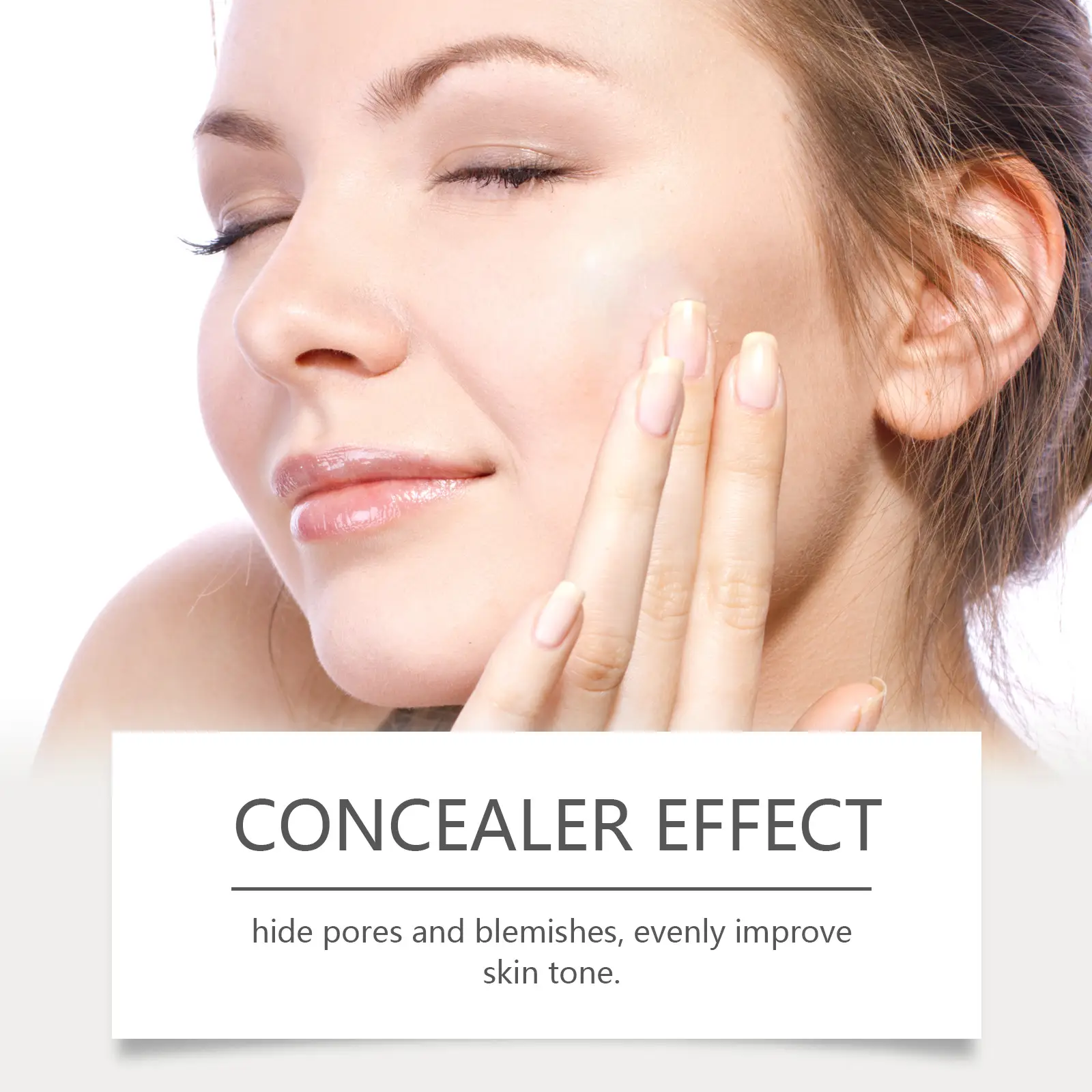 Lightweight Longwear Foundation Smear-proof Makeup