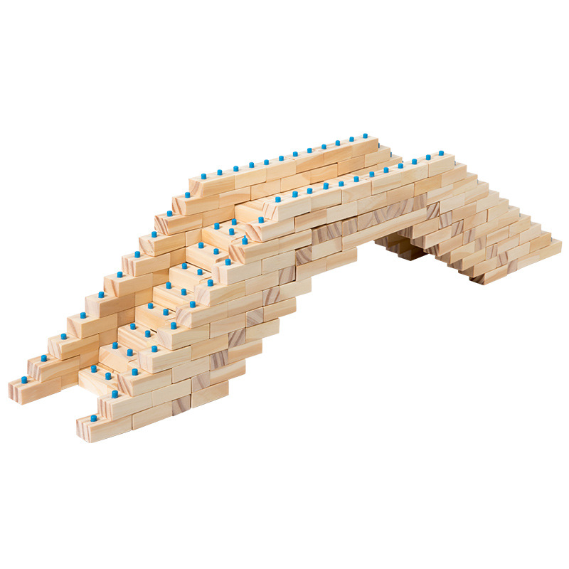 Wooden DIY Building Block Toys For Preschoolers