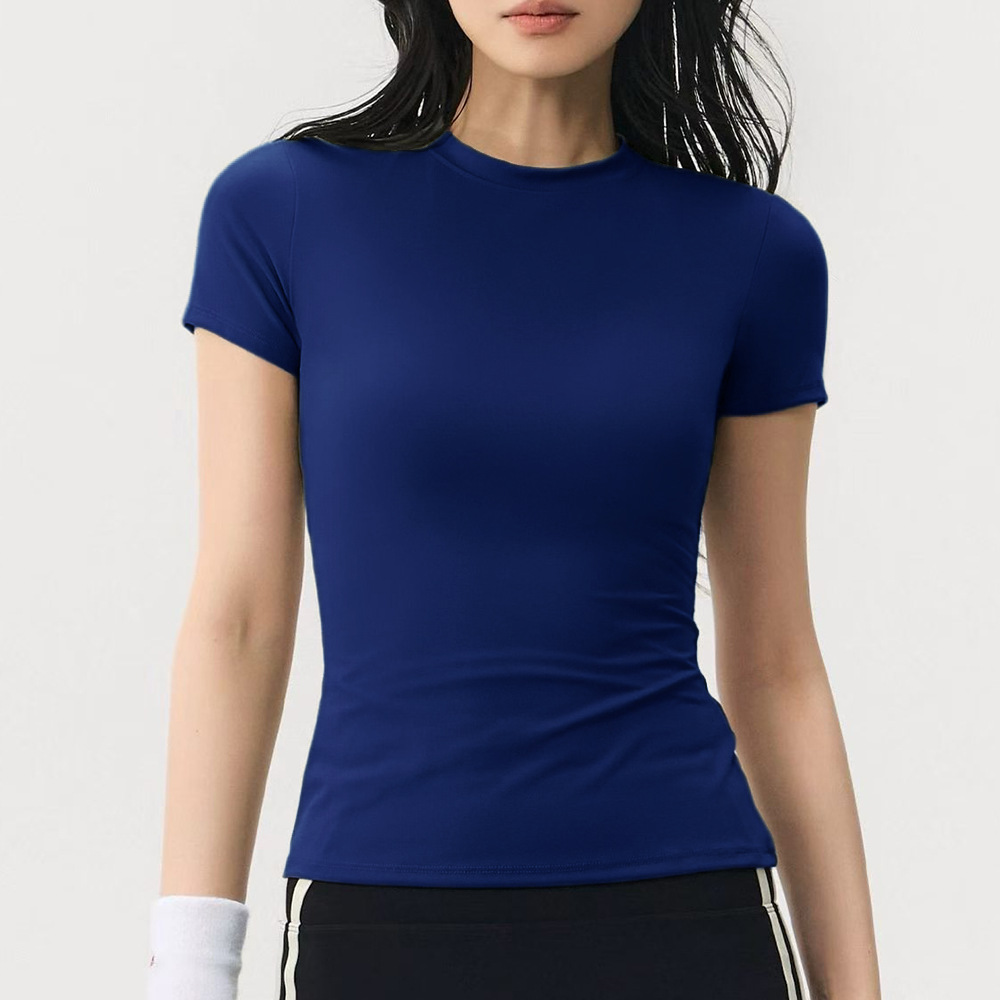 Women's Fitted Short Sleeve Yoga Top