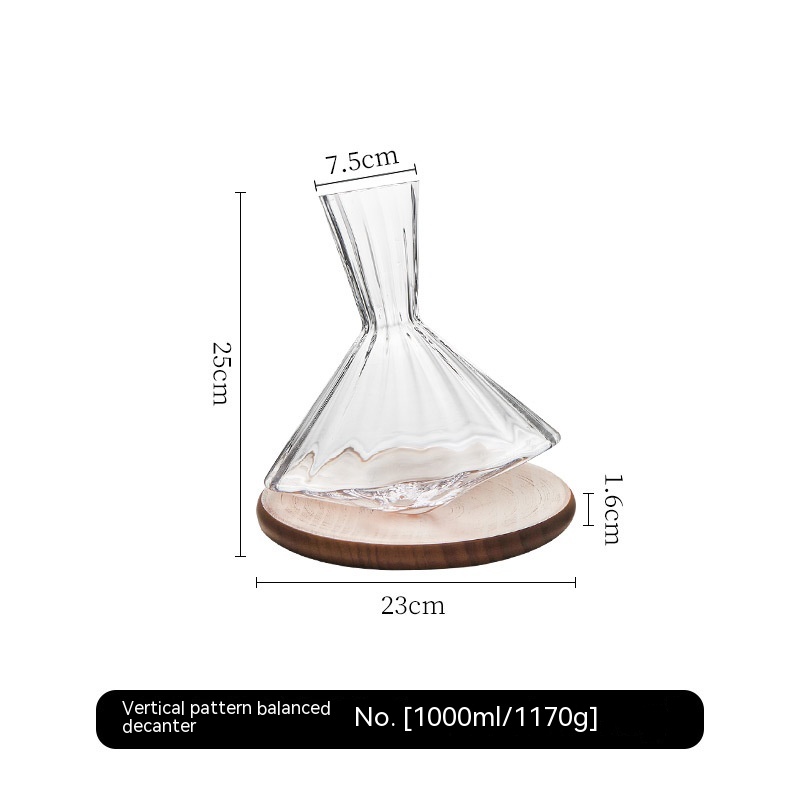 Vertical Balance Wine Decanter