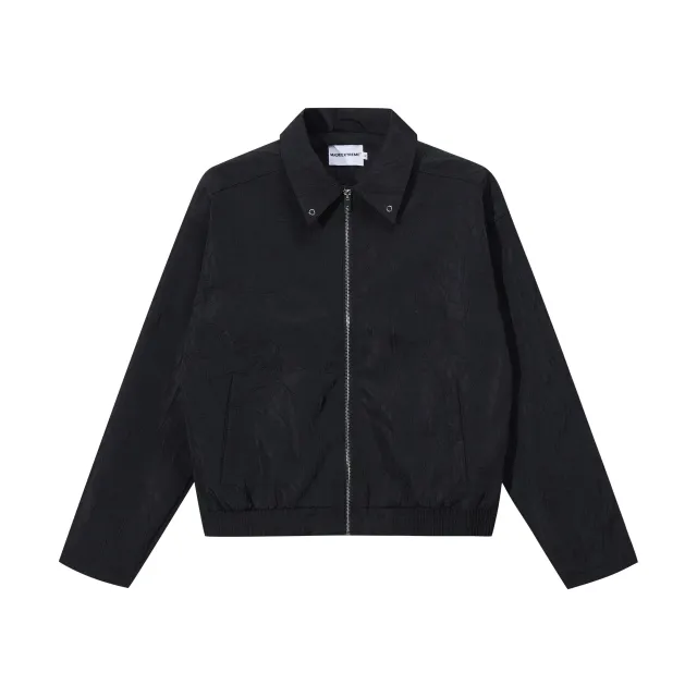 Retro Coat Men's Clothing Niche Pleated Couple Black - Shop at LoveMi