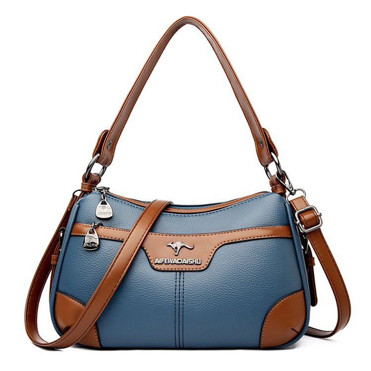 Stylish Summer Contrasting-Color Shoulder Bag For Women