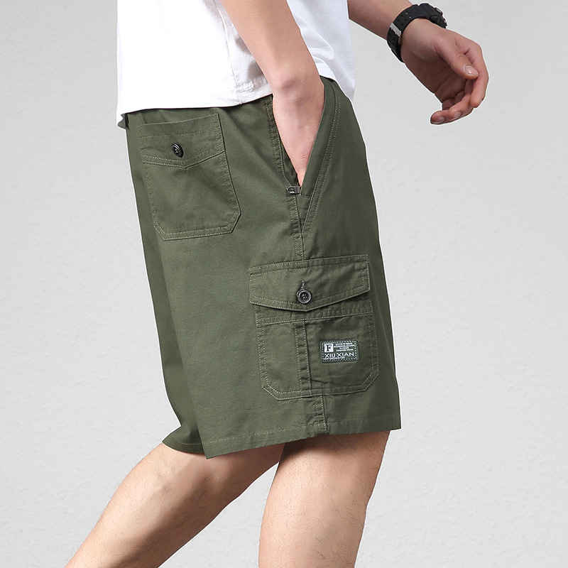 Mens Casual Stylish Loose-fit Work Shorts