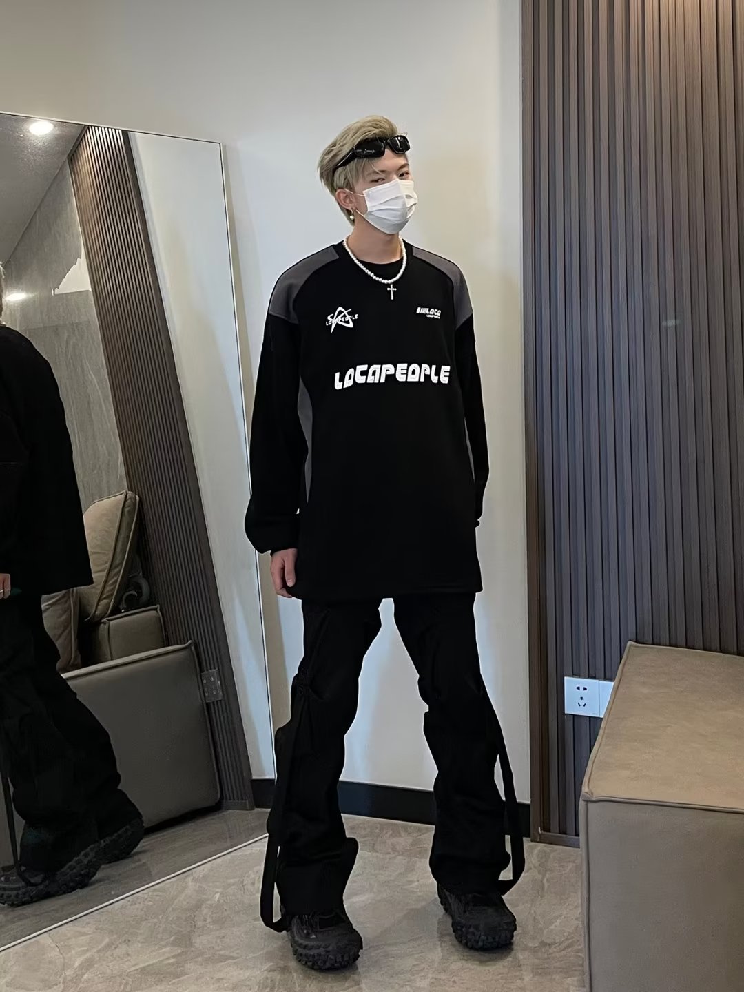 Round Neck Pullover Harajuku Style Leisure Sweater