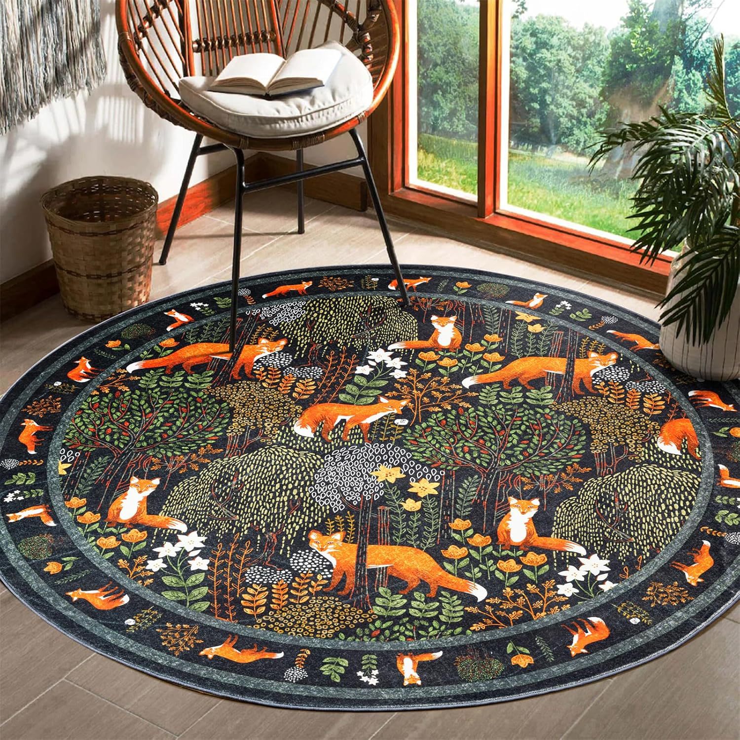 American-style Animal Living Room Rug