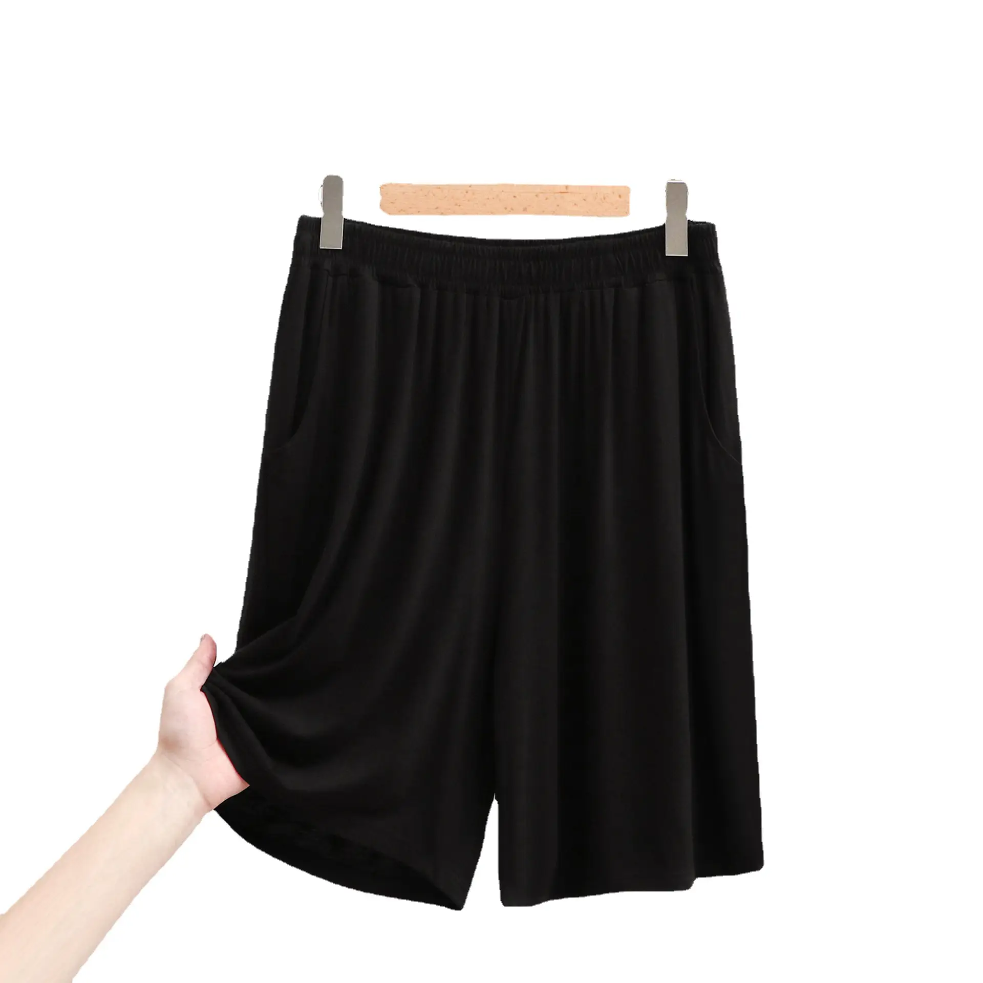 Men's Loose Modal Large Size Thin Stretch Shorts