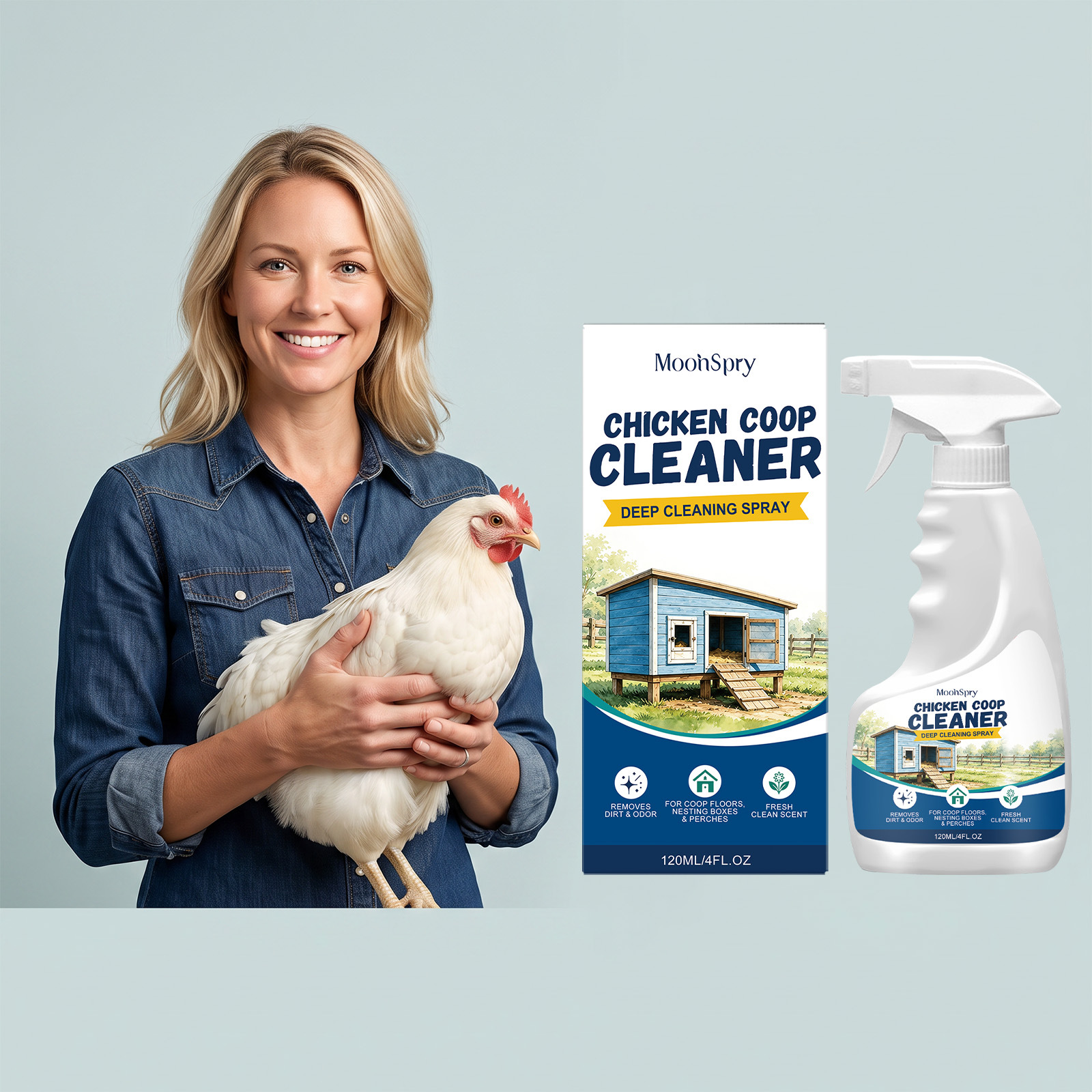 Poultry House Odor-removal And Long-lasting Fragrance Cleaner