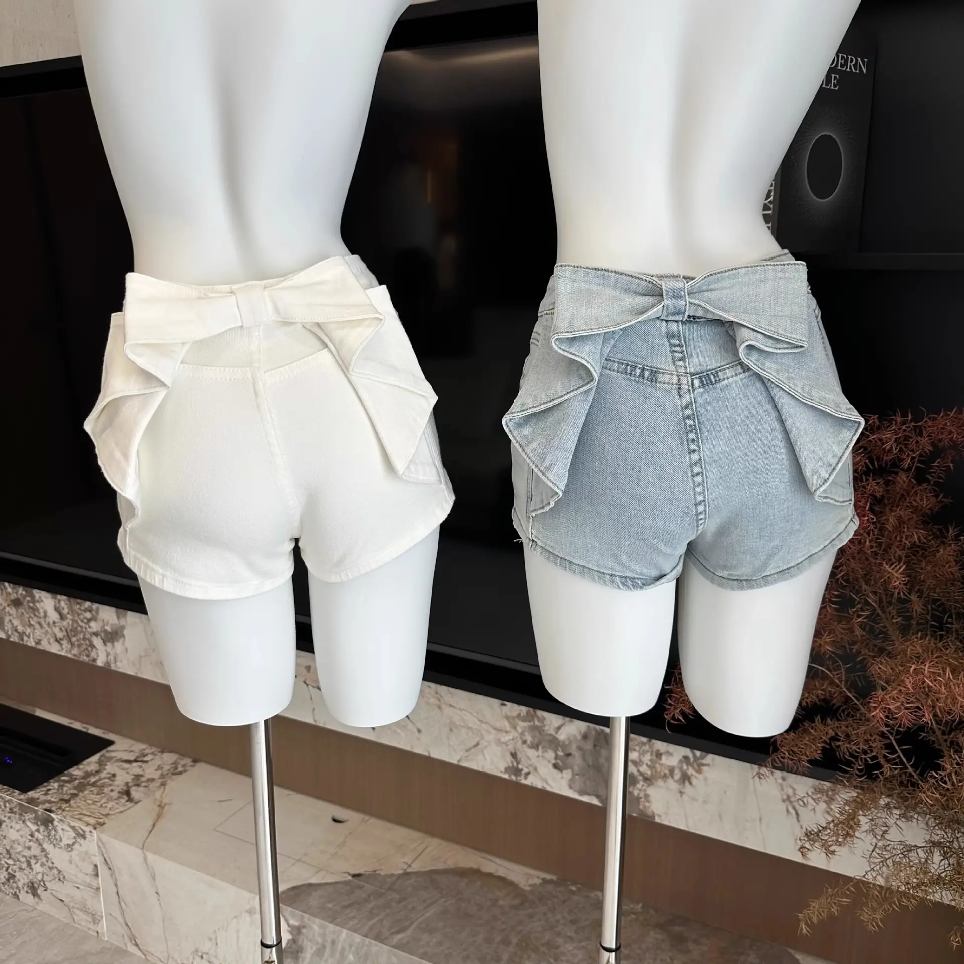 American-style Vintage Versatile Slimming Hot Pants