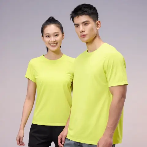Quick-drying Crewneck T-shirt Summer Short-sleeve Work Uniform