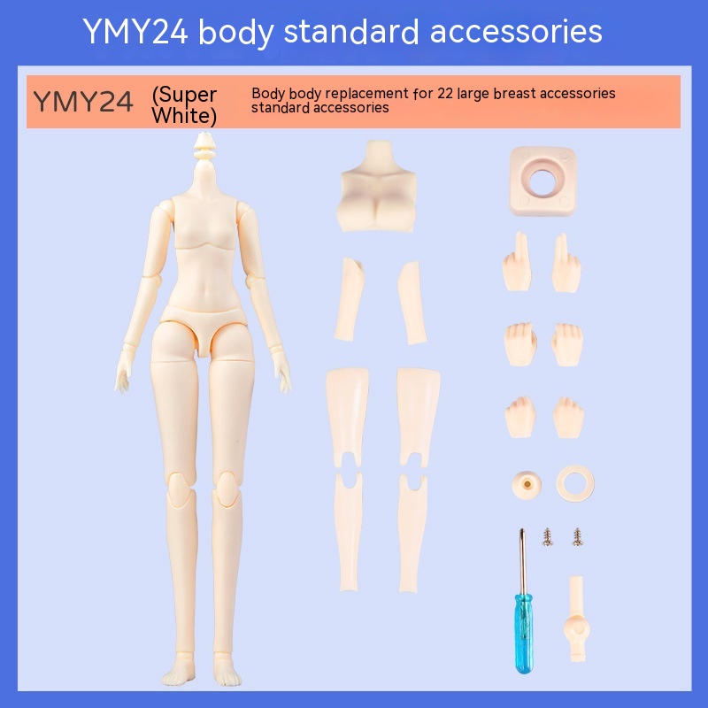 YMY24 Naked Baby Super White