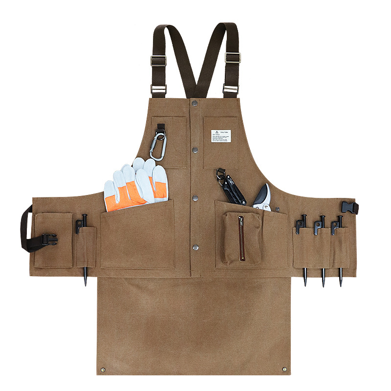 Detachable Thick Waterproof Canvas Apron