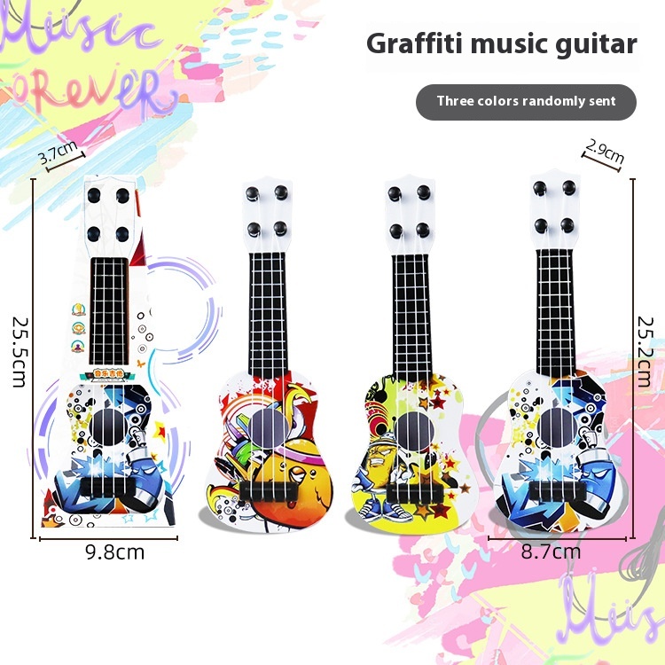 Graffiti Mini Guitar