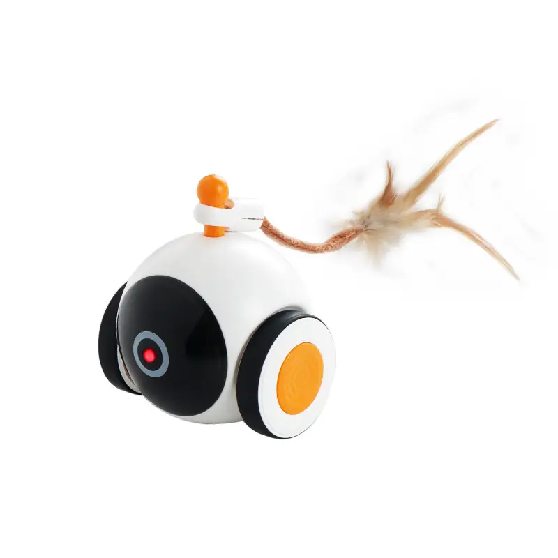 Smart Cat Toy Space Magic Wheel - Automatic Interactive Ball, USB Rechargeable