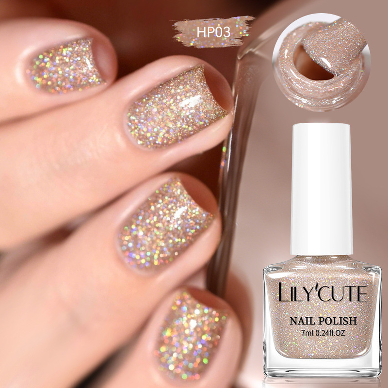 Quick-drying Water-based Laser Nail Polish 2