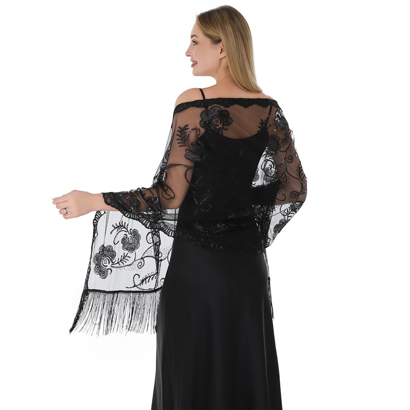 Women's Evening Gown Shawl For Holiday Parties