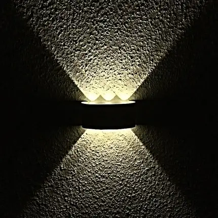 Outdoor Wall Light Led Super Bright Waterproof Double Head Bedroom Headboard Living Room Corridor Telescope