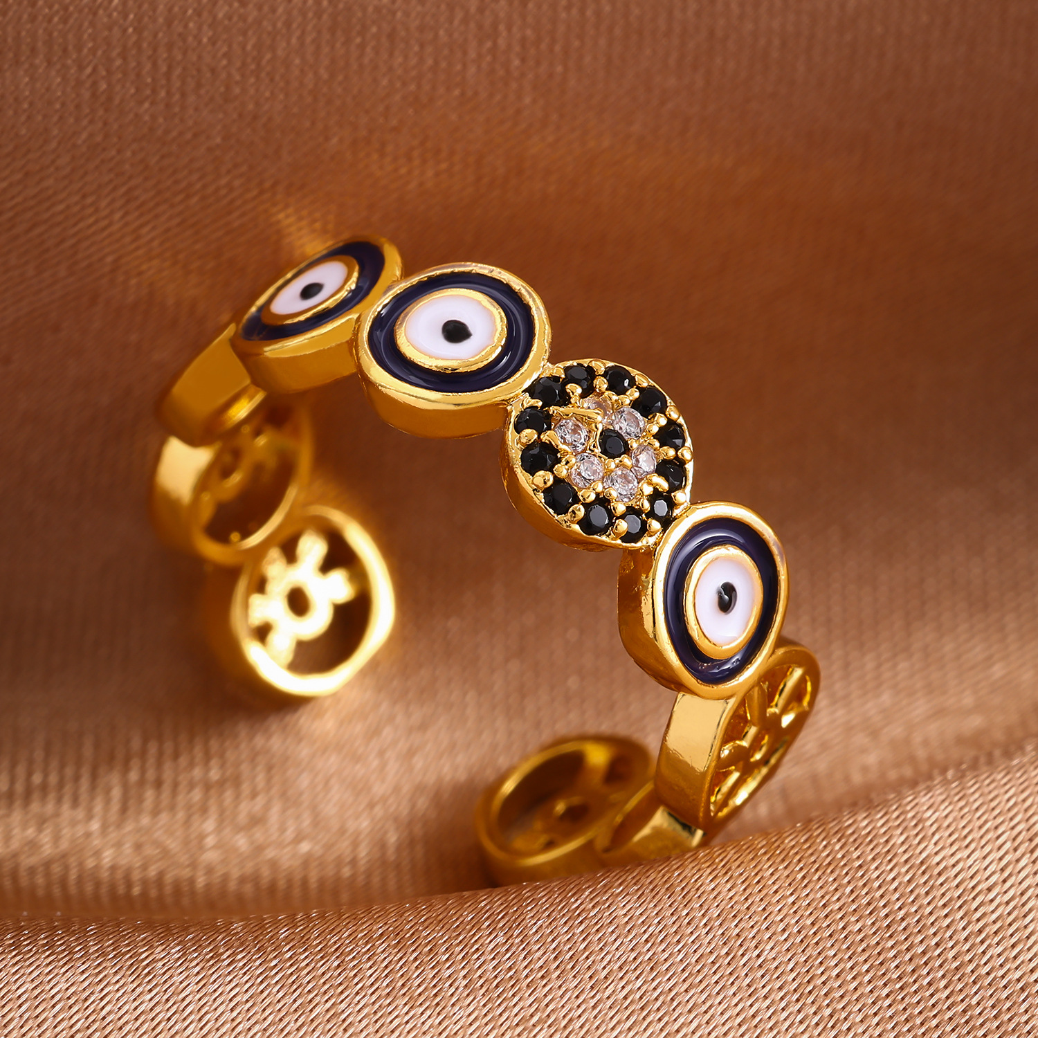 Versatile Zircon Womens Ring Jewelry Accessory 7