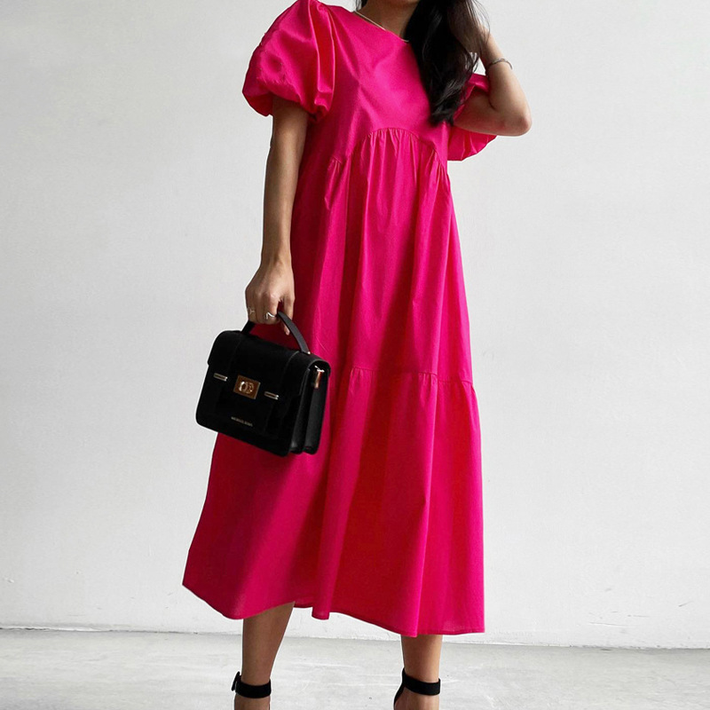 Loose Laid-back Flared Dress For Women product image