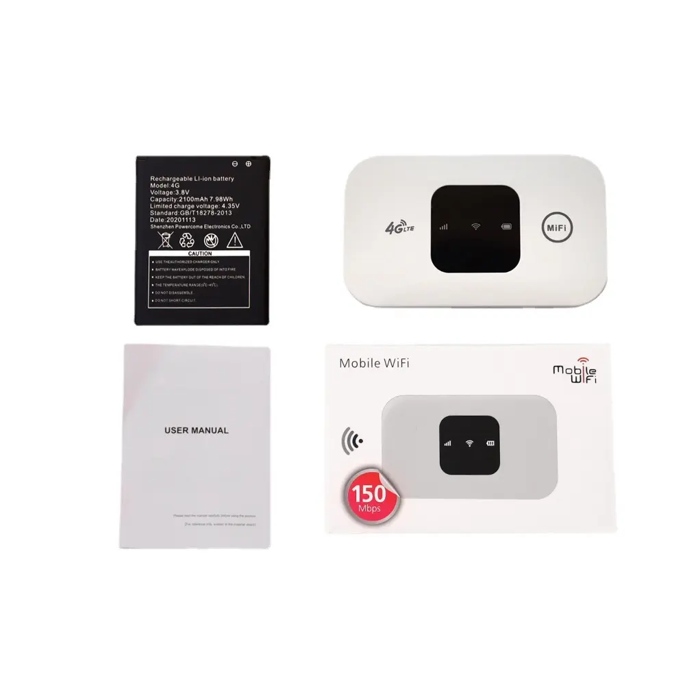 Wireless Router Mobile Portable Car Plastic