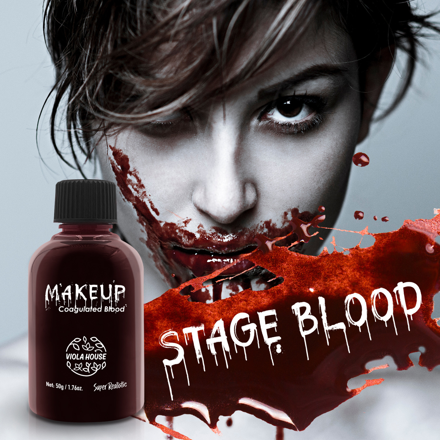 Title 4, Halloween Plasma Spray Simulation Makeup Props ...