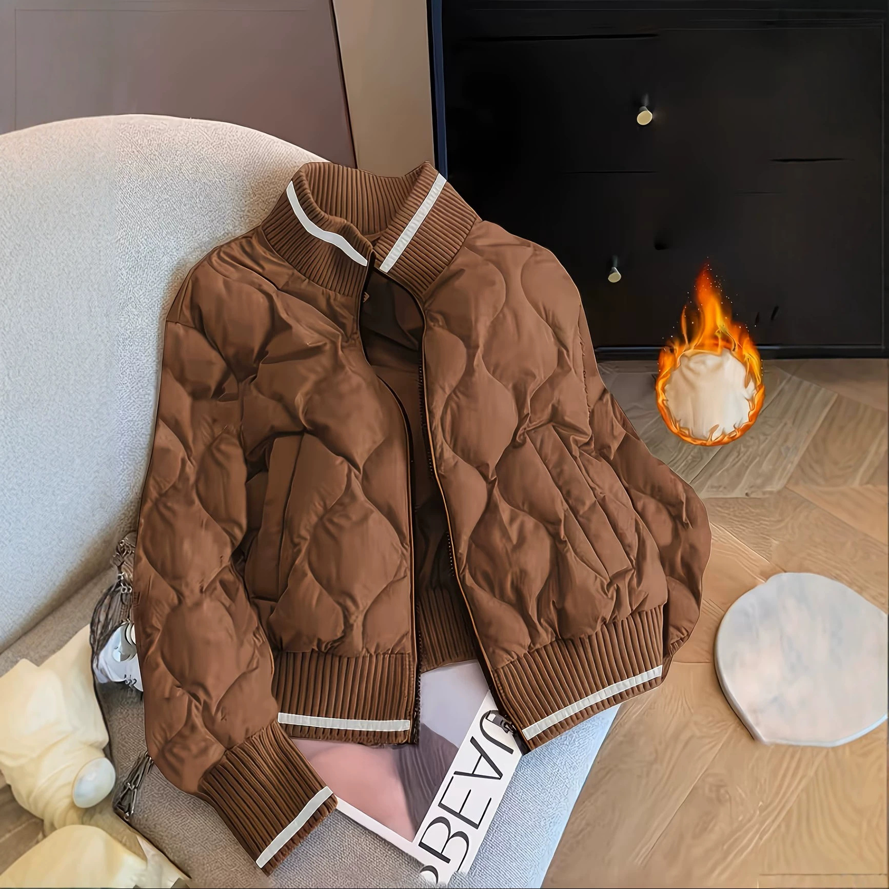 Women's Casual Loose-fitting Warm Coat