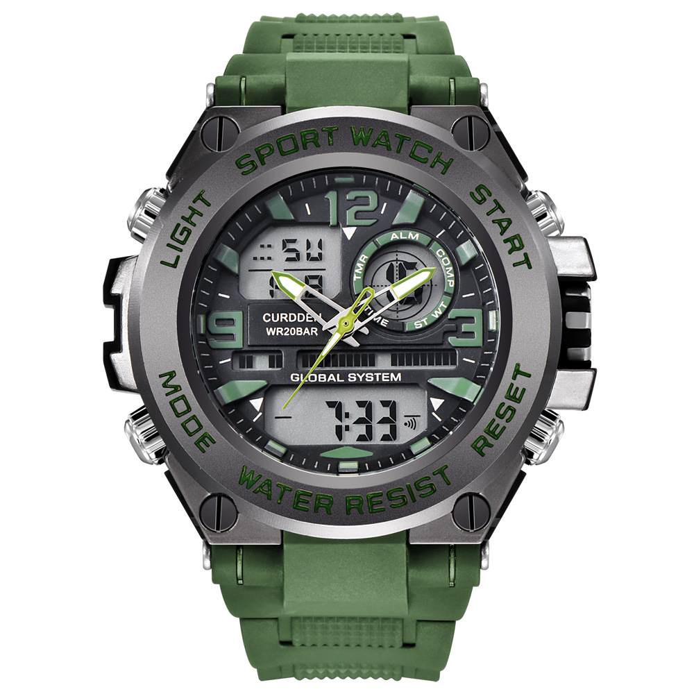 Men's Fashion Belt Multi-functional Watch