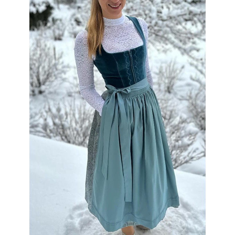 Munich Beer Festival Vintage Beer Skirt Navy - Shop at LoveMi