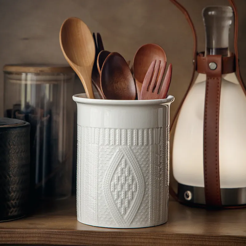 Kitchen Knife And Fork Storage Jar