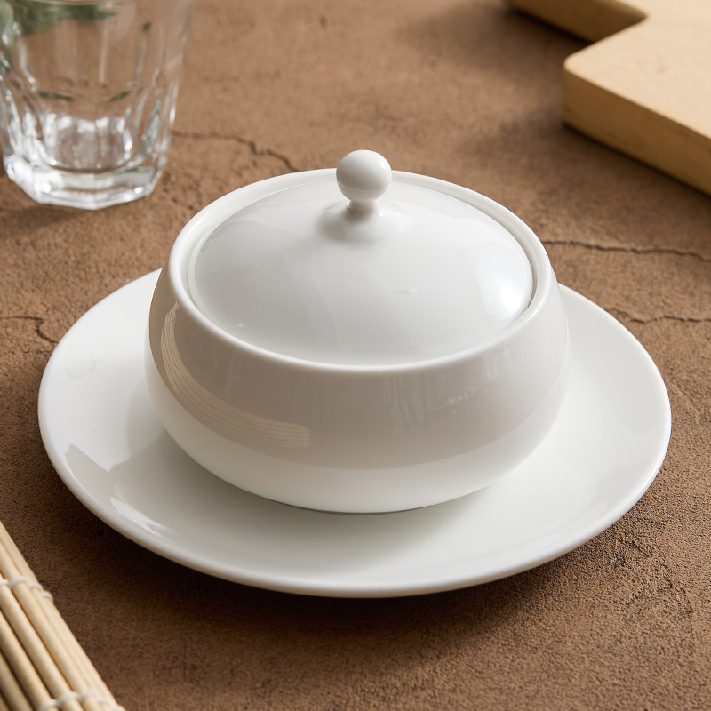 Slow Cooker Small Ceramic With Lid Buddha Jumps Over The Wall Bird's Nest Seafood