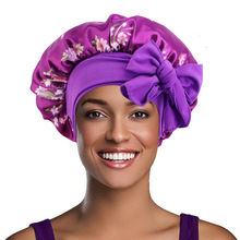 Bohemian Style Large Printed Hair Band Sleeping Hat - Image 29