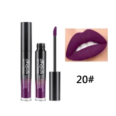 24 Colors No Stain On Cup Matte Lip Gloss Long Lasting Velvet Matte Liquid Lipstick - Color 20 - View 1
